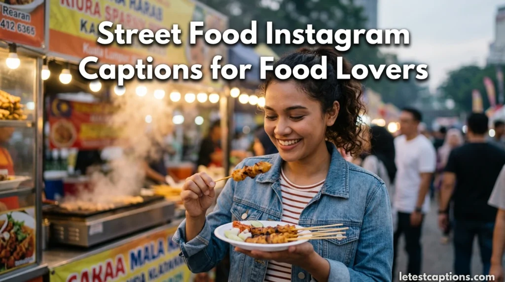 Street Food Instagram Captions for Food Lovers