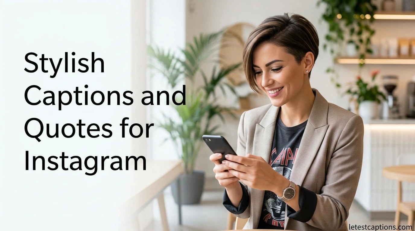 Stylish Captions and Quotes for Instagram