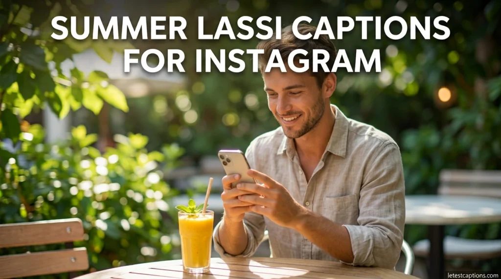 Summer Lassi Captions for Instagram