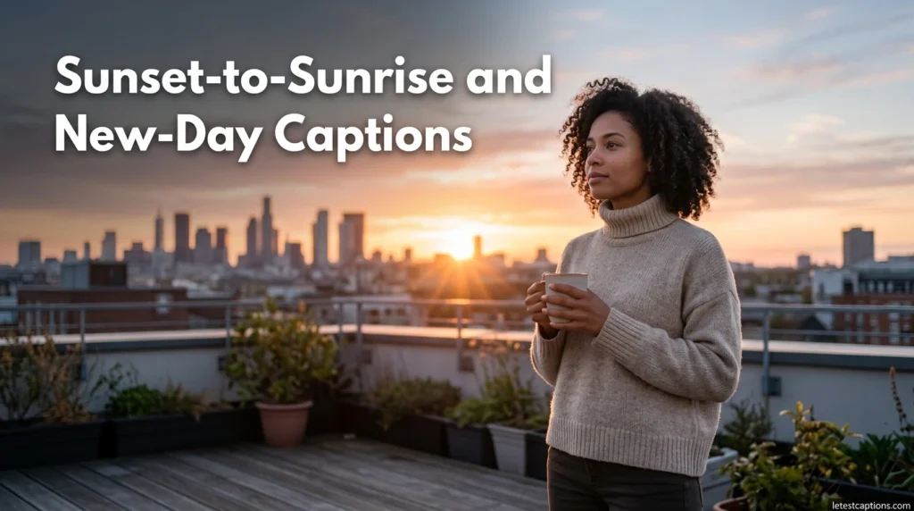 Sunset-to-Sunrise and New-Day Captions