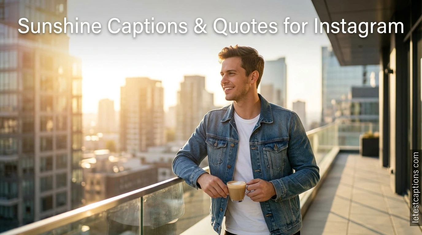Sunshine Captions & Quotes for Instagram