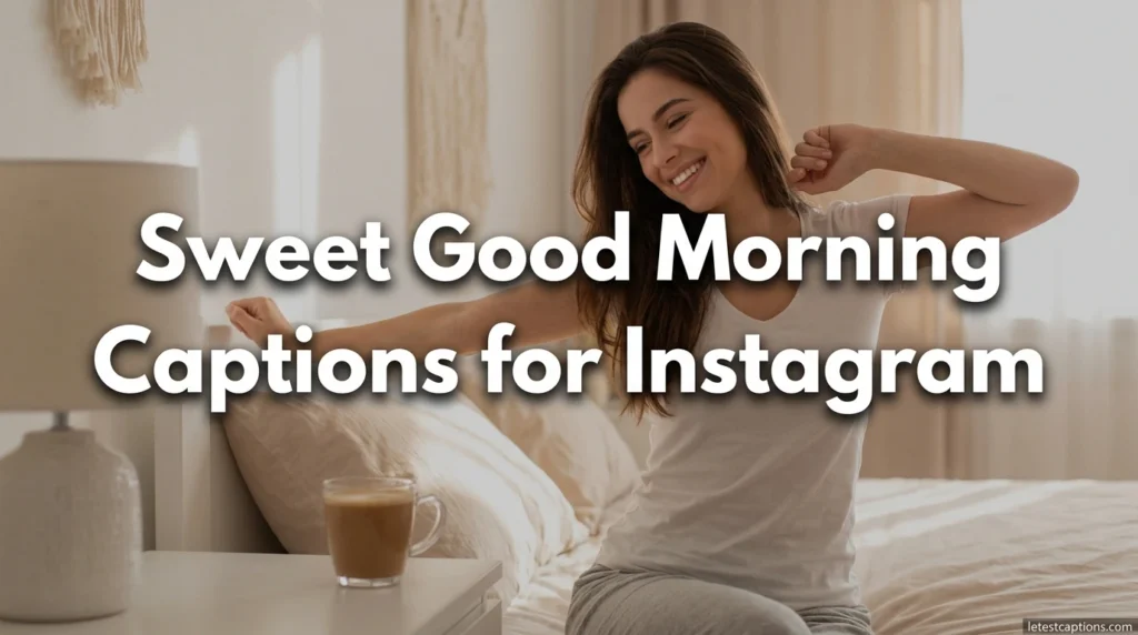 Sweet Good Morning Captions for Instagram
