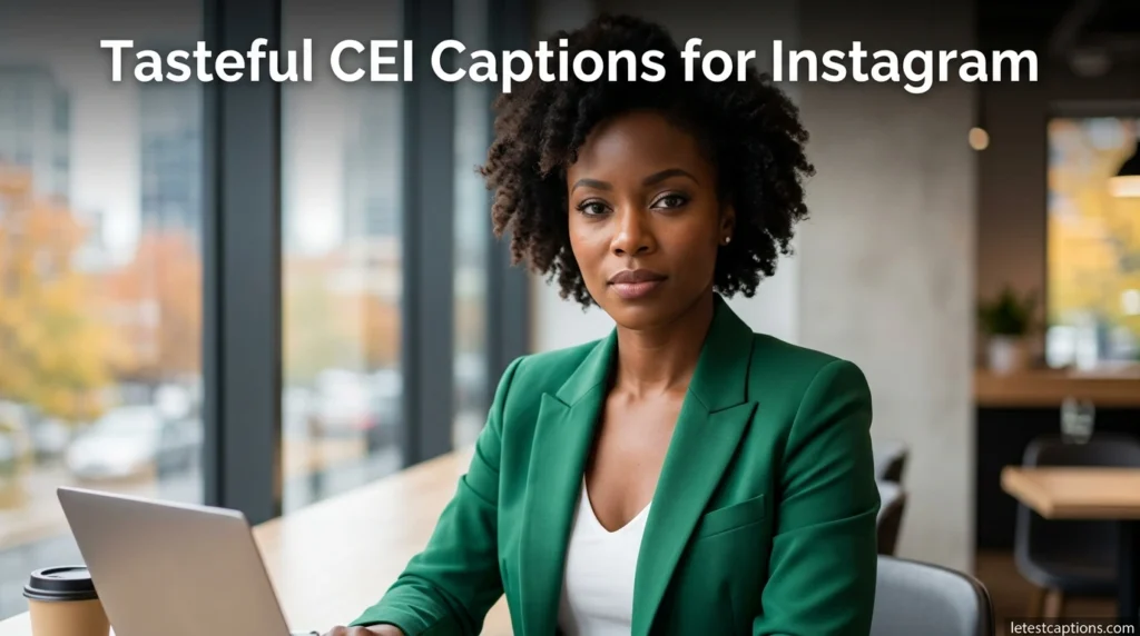 Tasteful CEI Captions for Instagram