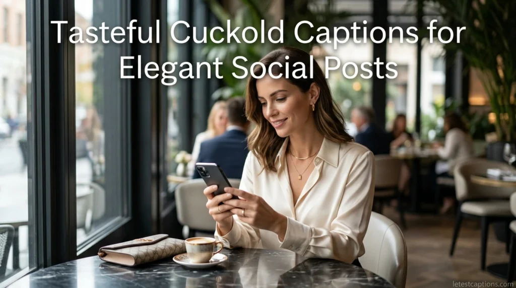 Tasteful Cuckold Captions for Elegant Social Posts