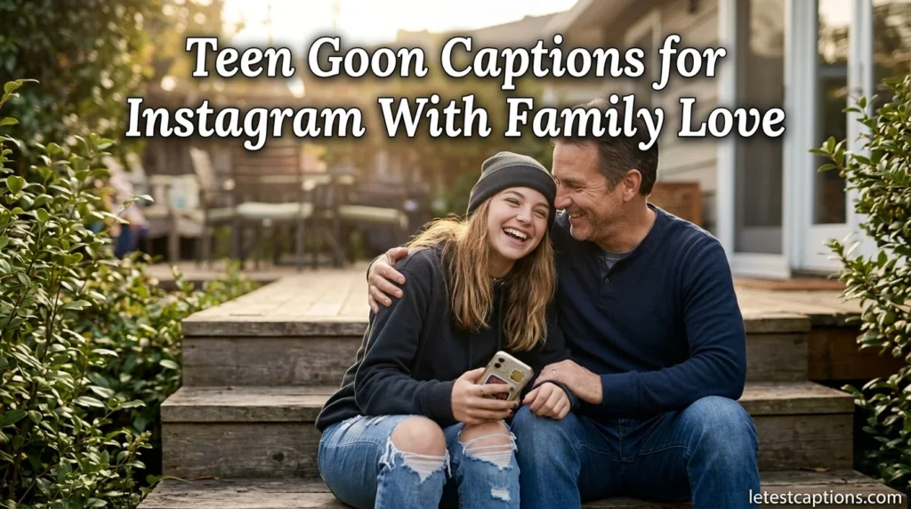 Teen Goon Captions for Instagram With Family Love