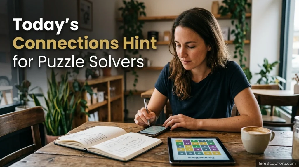 Todayβs Connections Hint for Puzzle Solvers