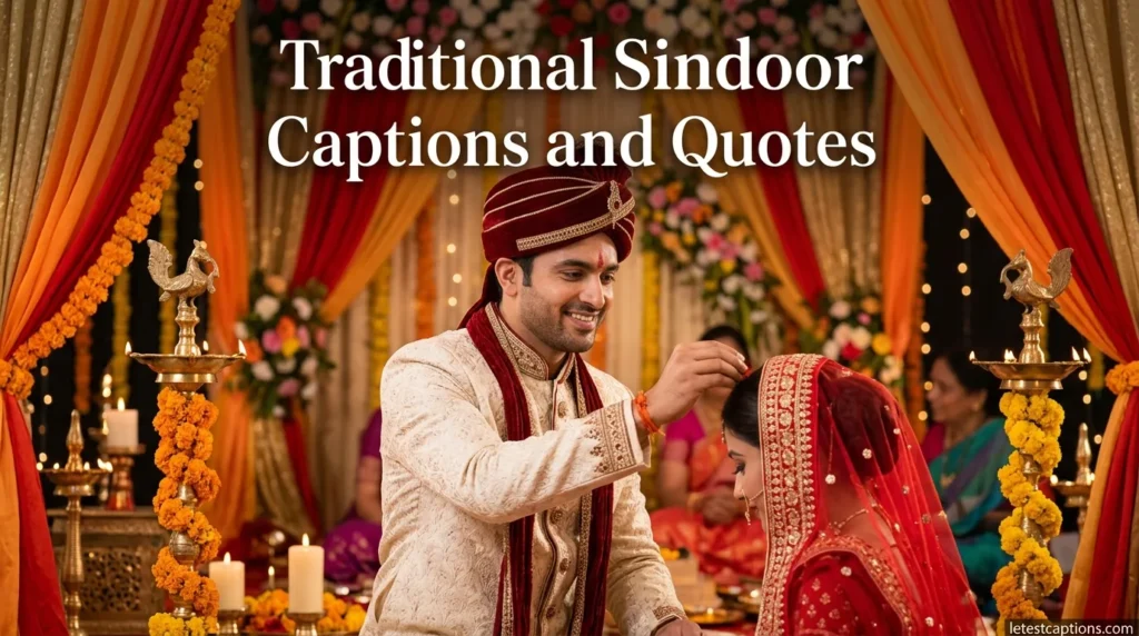 Traditional Sindoor Captions and Quotes
