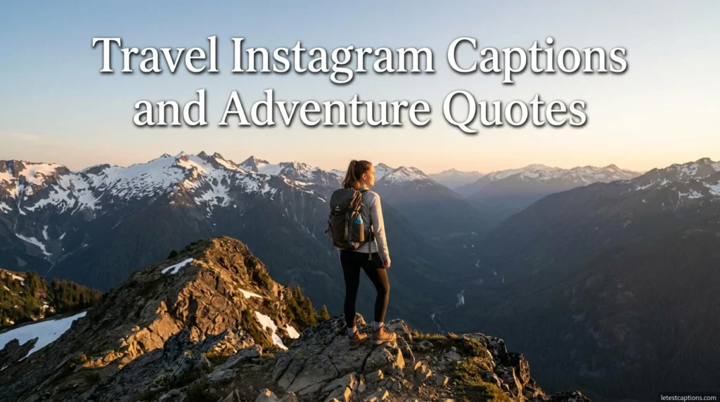 Travel Instagram Captions and Adventure Quotes