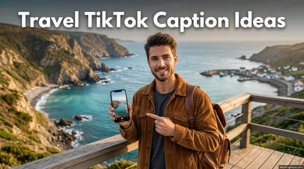 Travel TikTok Caption Ideas