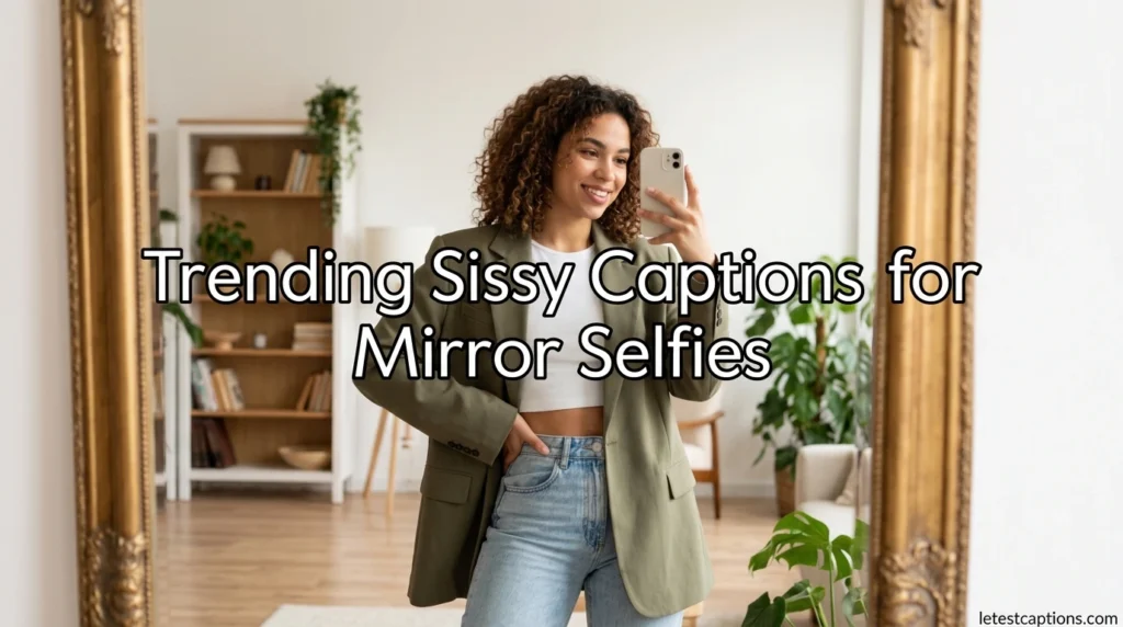 Trending Sissy Captions for Mirror Selfies