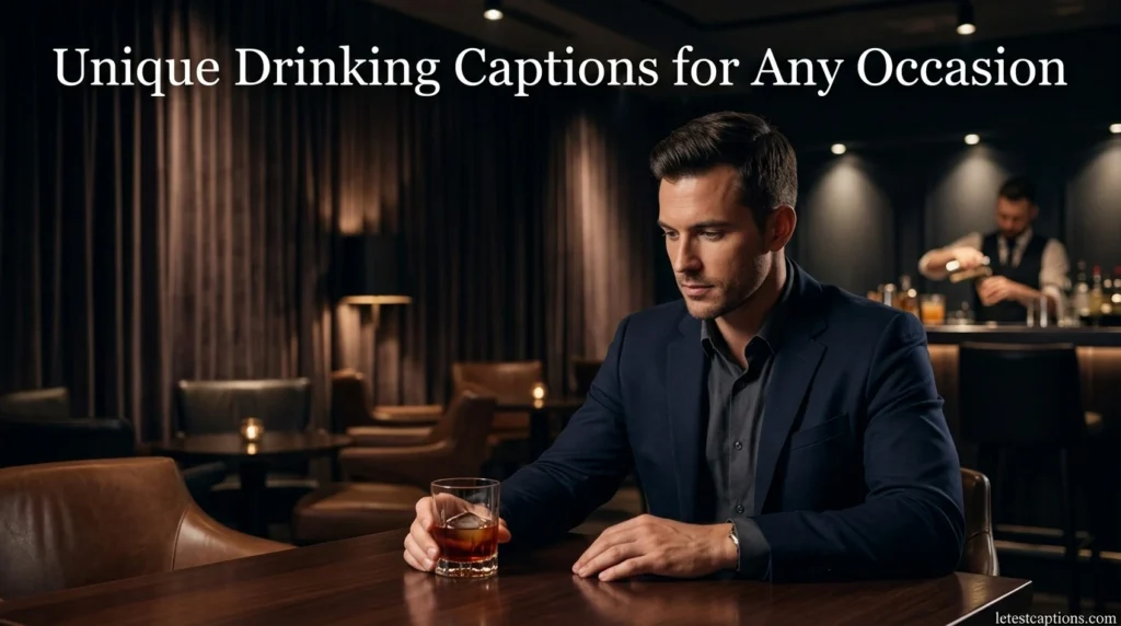 Unique Drinking Captions for Any Occasion