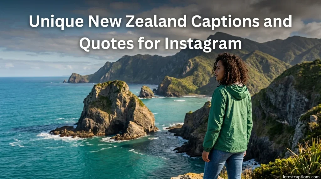 Unique New Zealand Captions and Quotes for Instagram