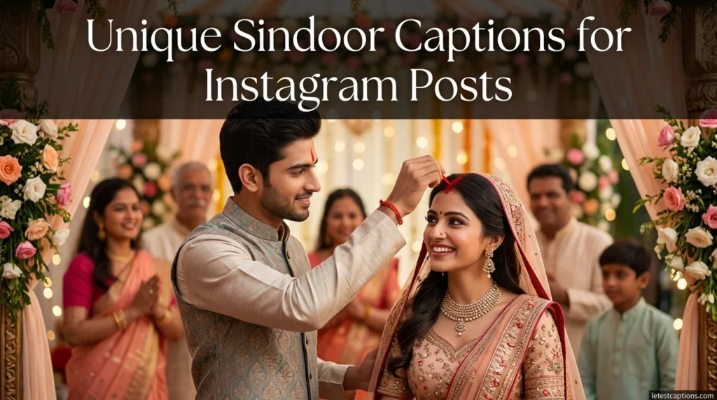 Unique Sindoor Captions for Instagram Posts