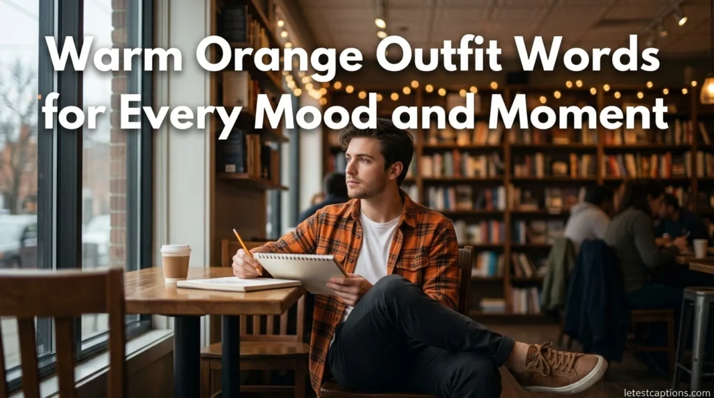 Warm Orange Outfit Words for Every Mood and Moment