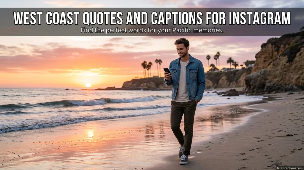 West Coast Quotes and Captions for Instagram