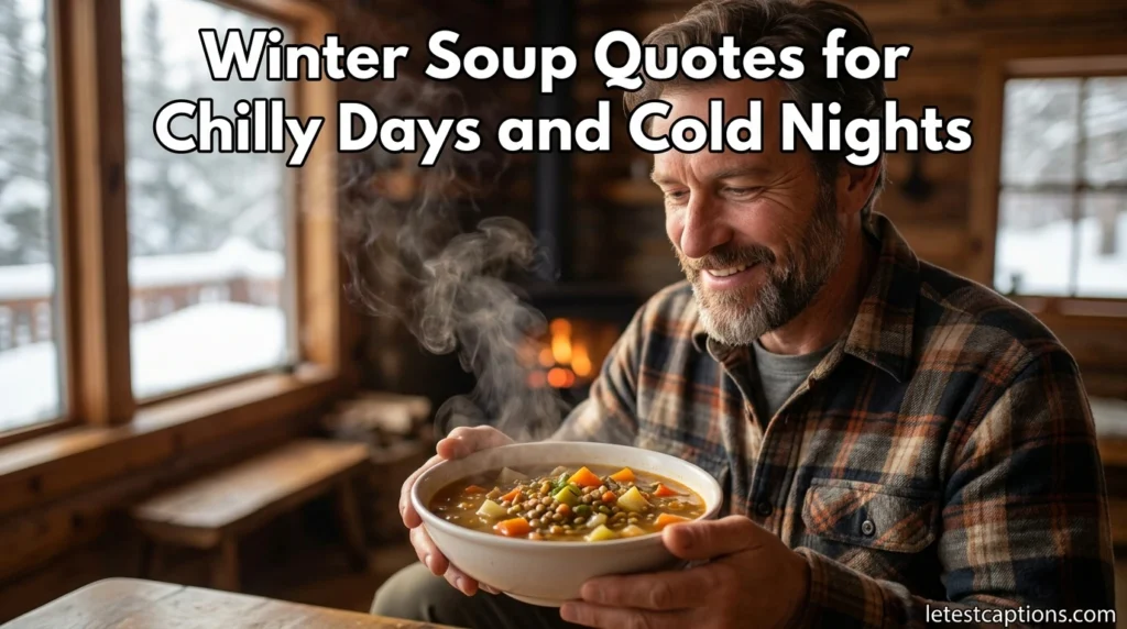 Winter Soup Quotes for Chilly Days and Cold Nights