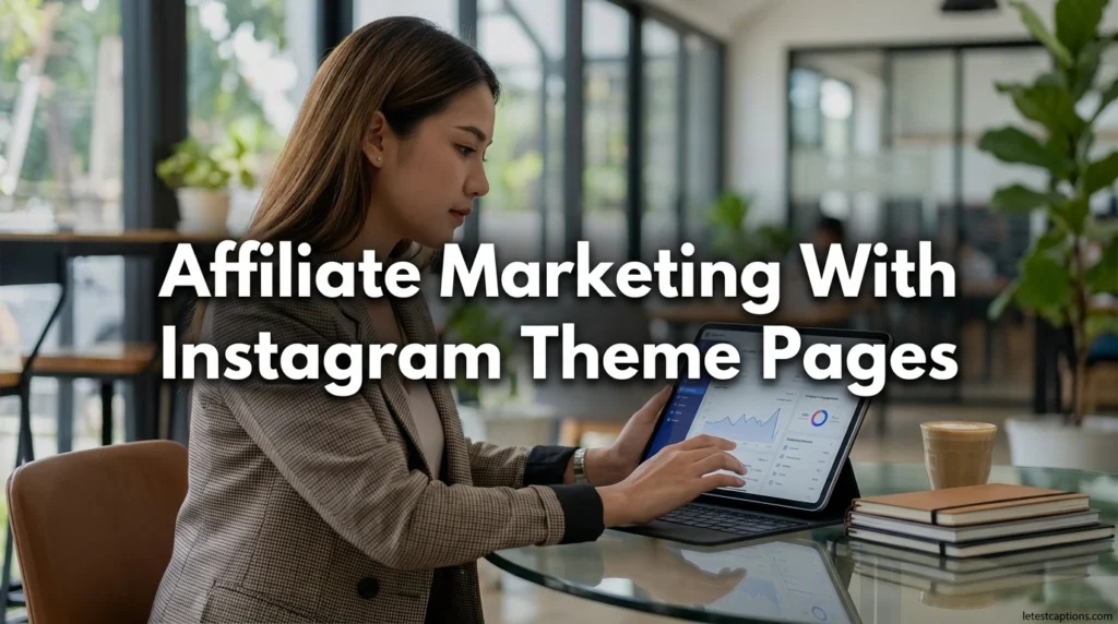 Affiliate Marketing With Instagram Theme Pages