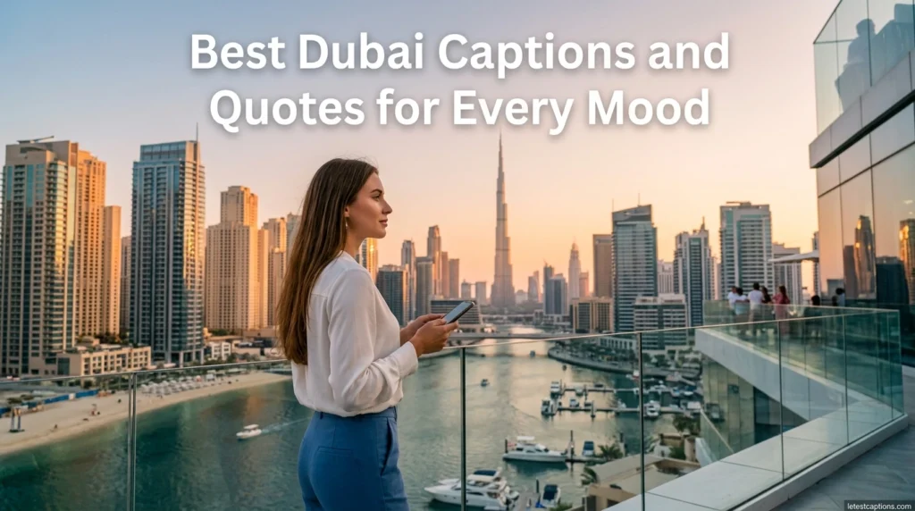Best Dubai Captions and Quotes for Every Mood