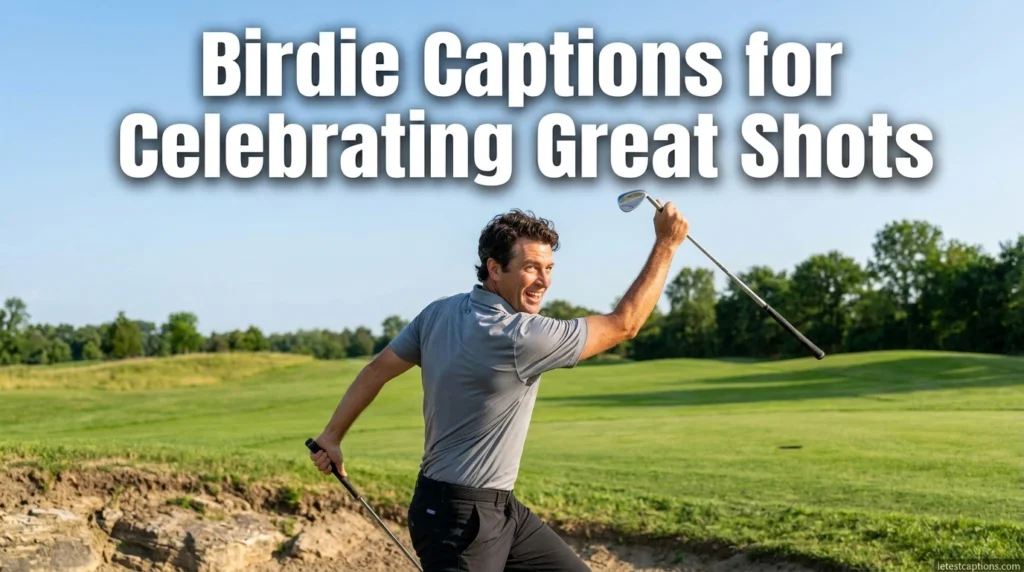 Birdie Captions for Celebrating Great Shots