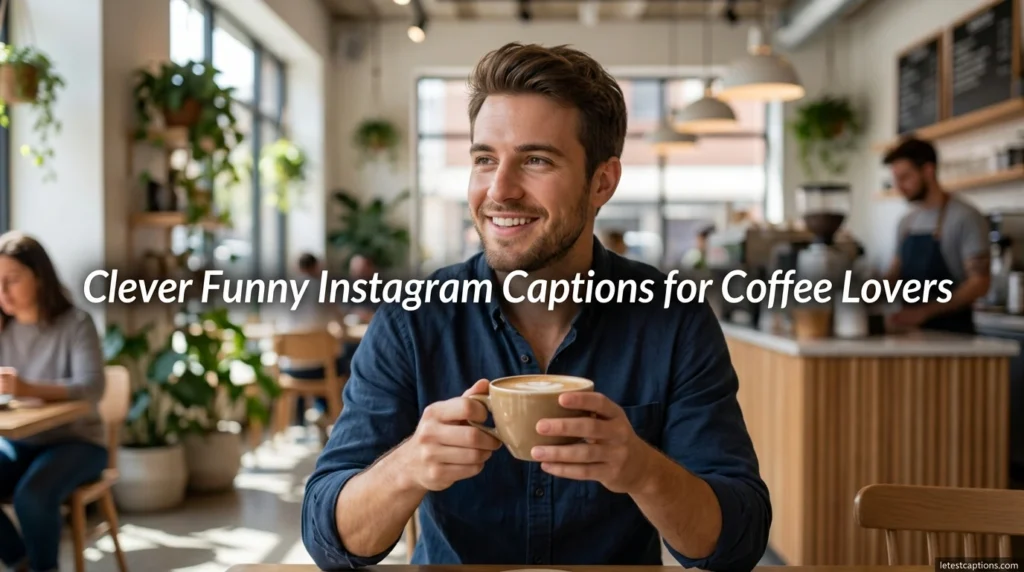Clever Funny Instagram Captions for Coffee Lovers