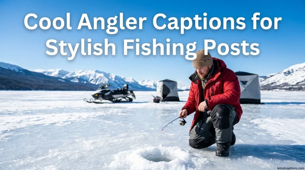 Cool Angler Captions for Stylish Fishing Posts