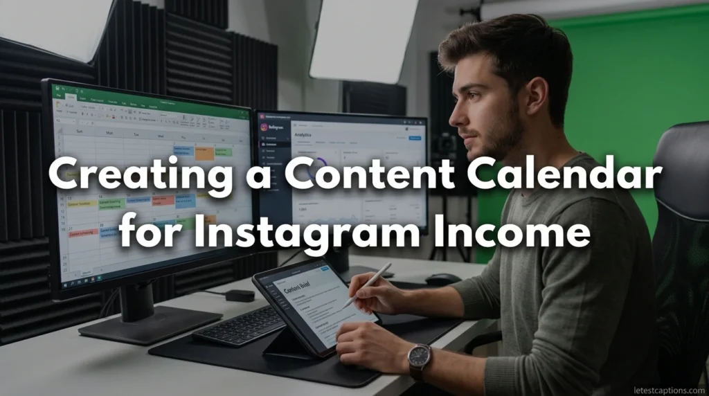 Creating a Content Calendar for Instagram Income