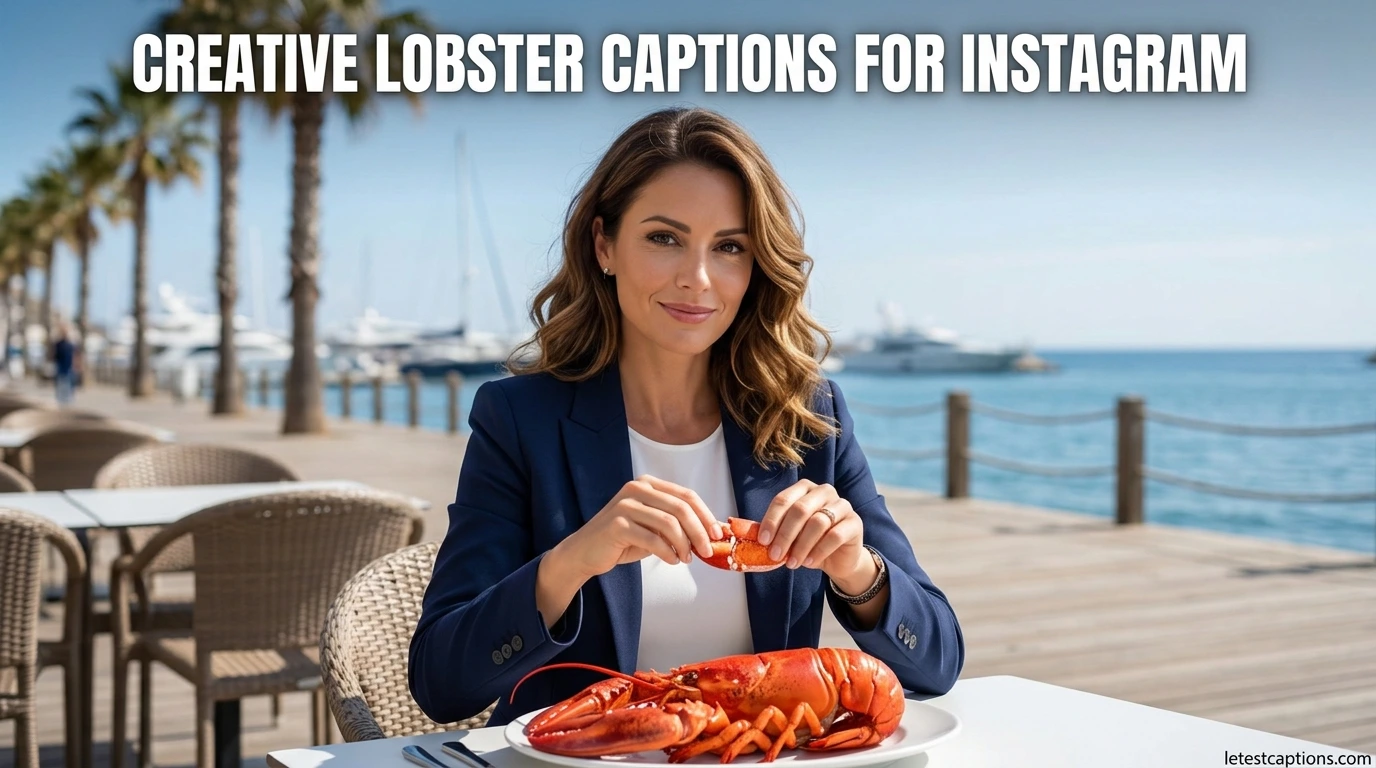 Creative Lobster Captions for Instagram