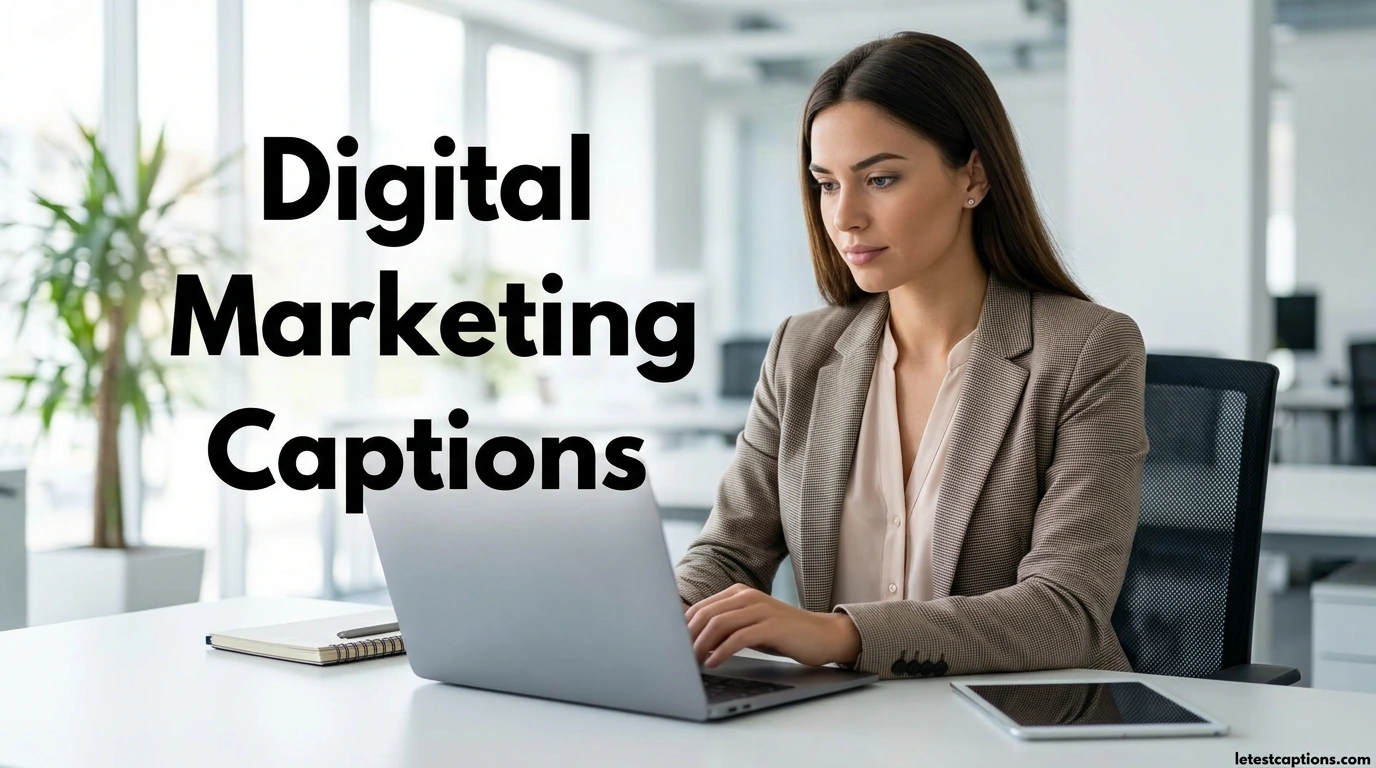 Digital Marketing Captions