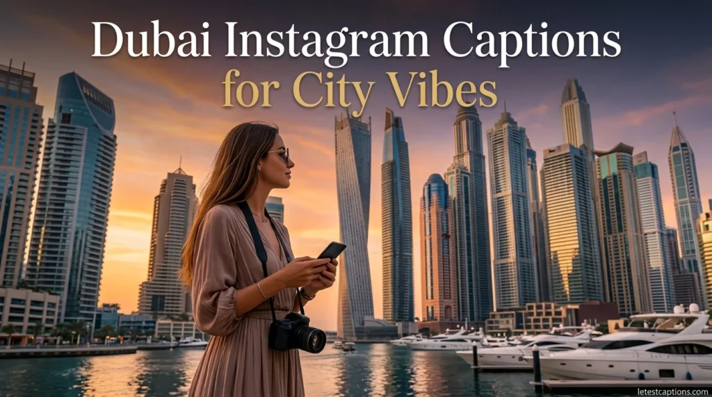 Dubai Instagram Captions for City Vibes