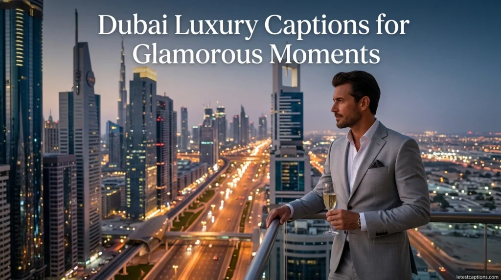 Dubai Luxury Captions for Glamorous Moments