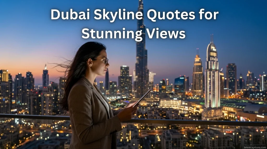 Dubai Skyline Quotes for Stunning Views