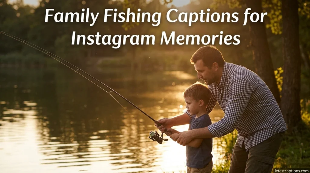 Family Fishing Captions for Instagram Memories