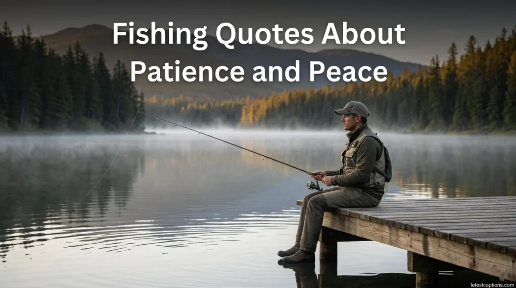 Fishing Quotes About Patience and Peace