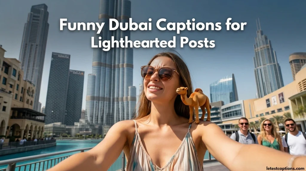 Funny Dubai Captions for Lighthearted Posts