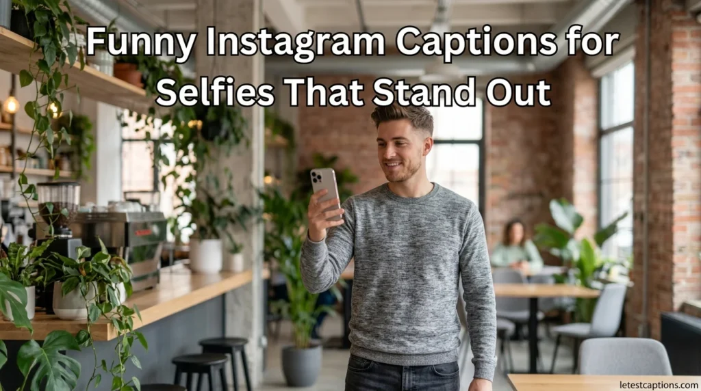 Funny Instagram Captions for Selfies That Stand Out