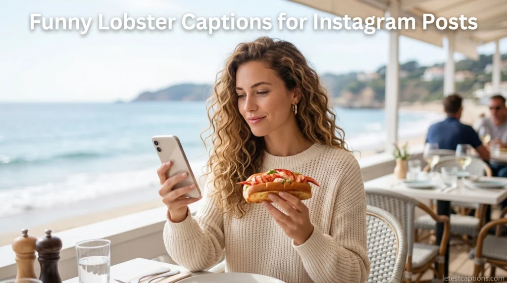 Funny Lobster Captions for Instagram Posts