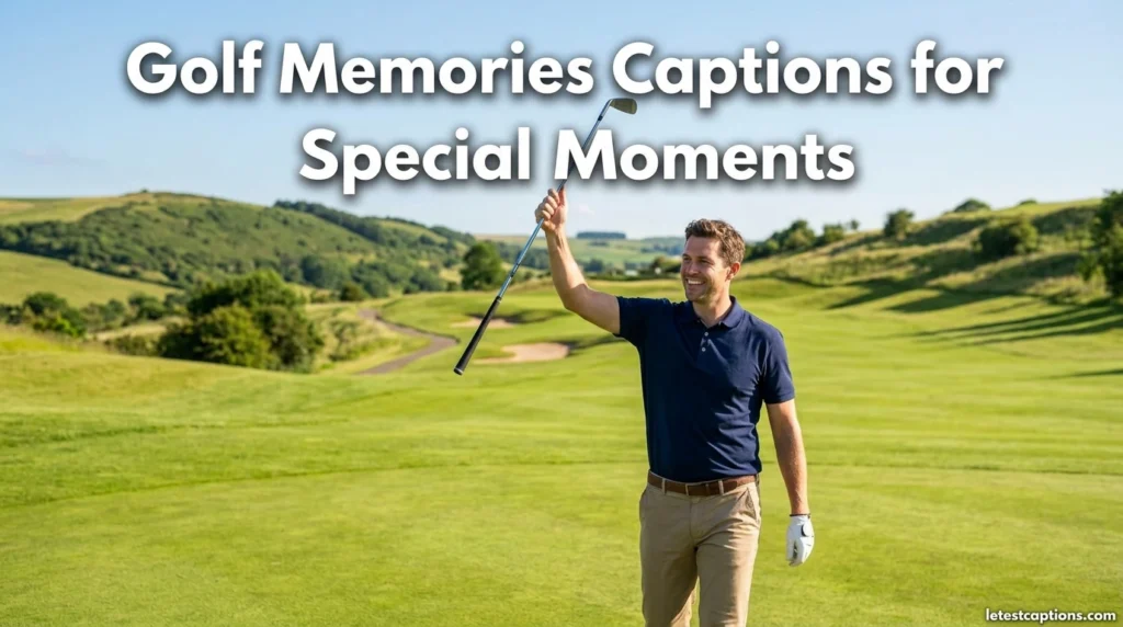 Golf Memories Captions for Special Moments