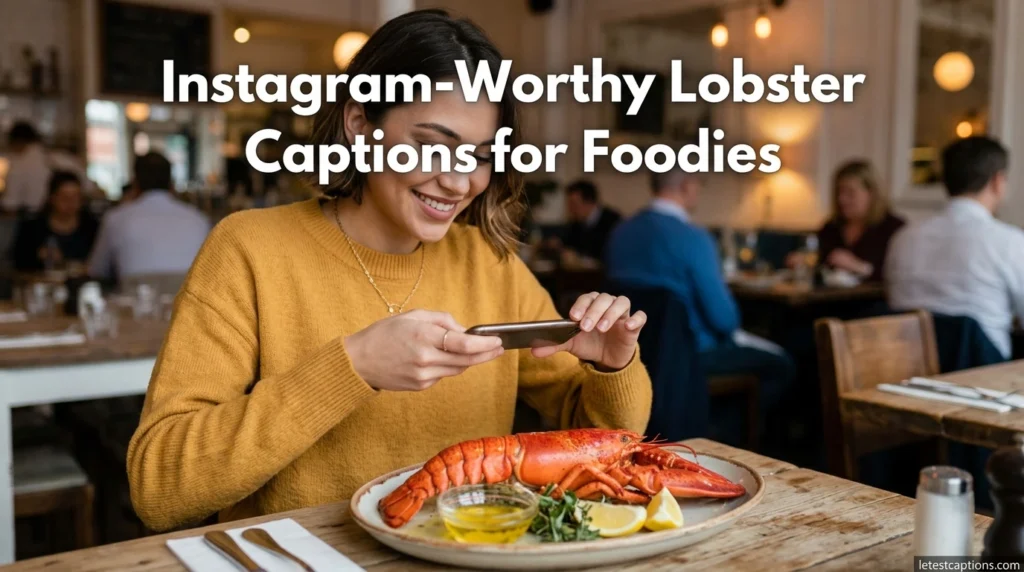 Instagram-Worthy Lobster Captions for Foodies