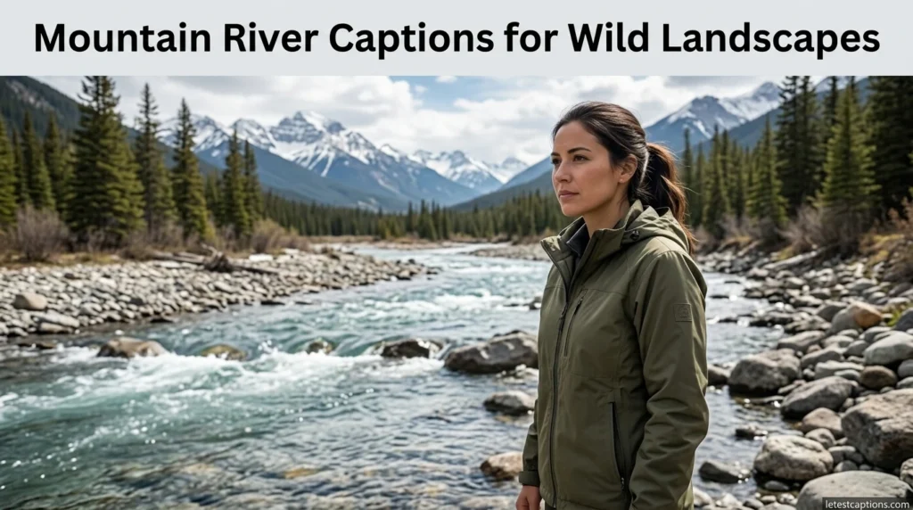 Mountain River Captions for Wild Landscapes