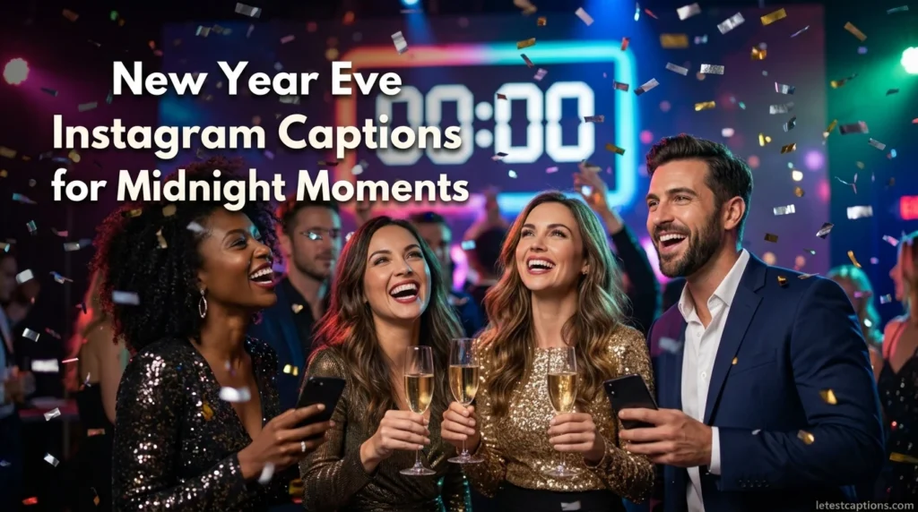 New Year Eve Instagram Captions for Midnight Moments