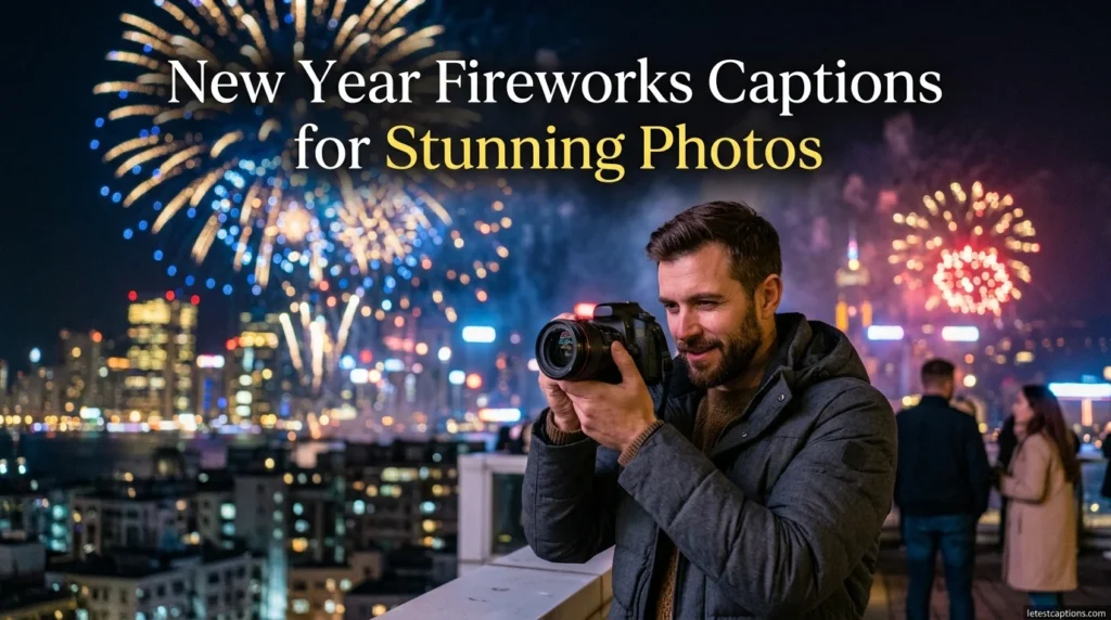 New Year Fireworks Captions for Stunning Photos