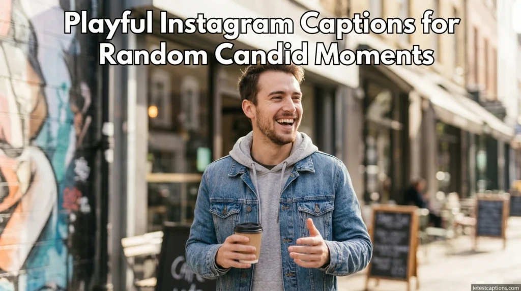 Playful Instagram Captions for Random Candid Moments