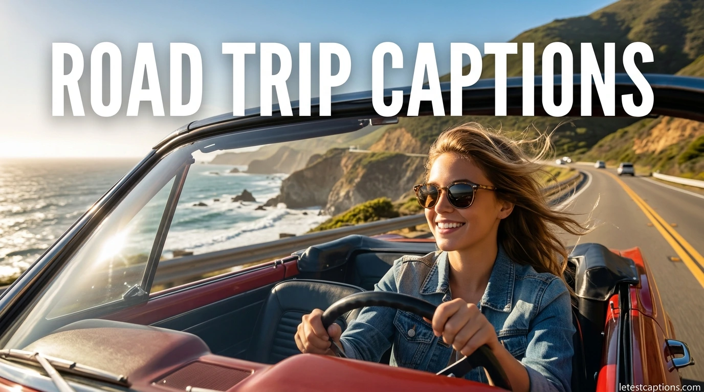Road Trip Captions