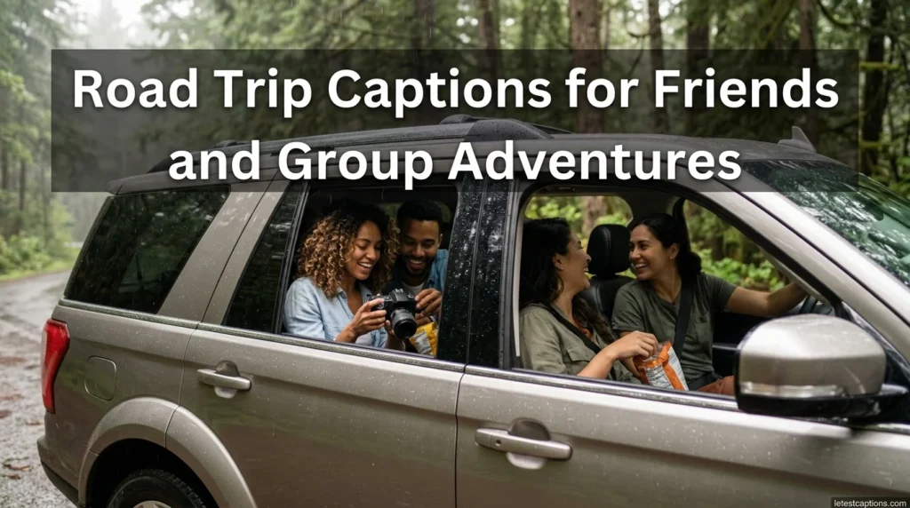 Road Trip Captions for Friends and Group Adventures