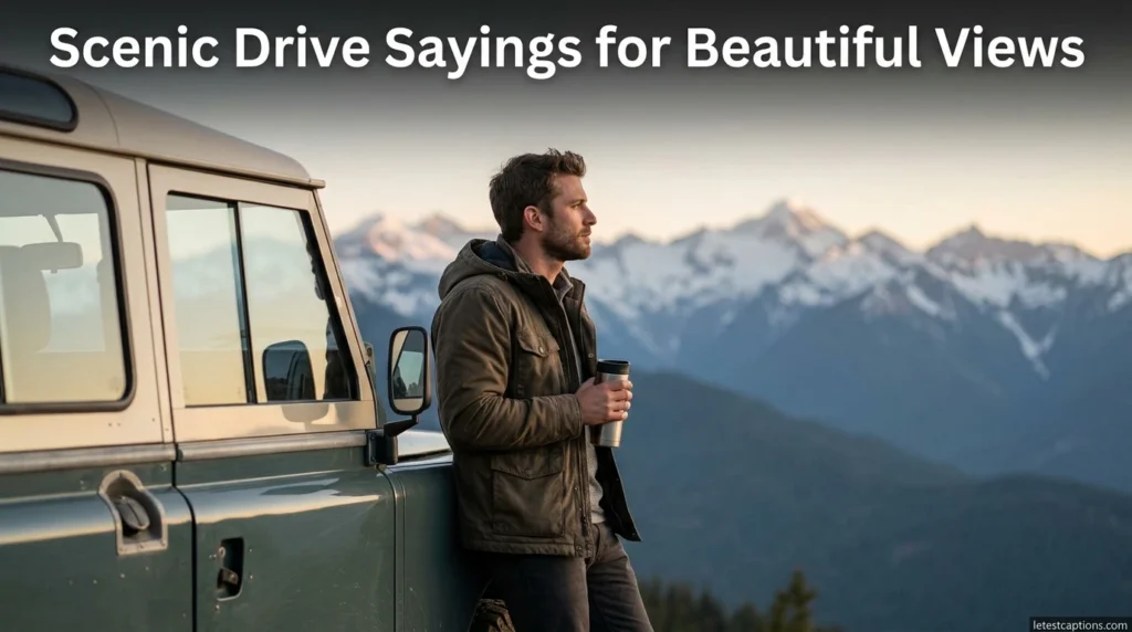 Scenic Drive Sayings for Beautiful Views