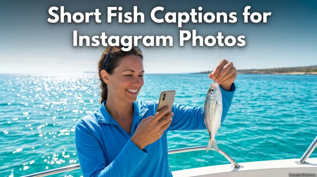 Short Fish Captions for Instagram Photos