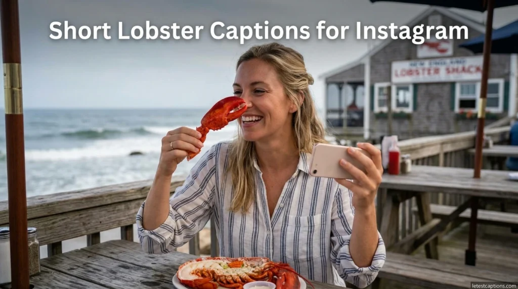 Short Lobster Captions for Instagram