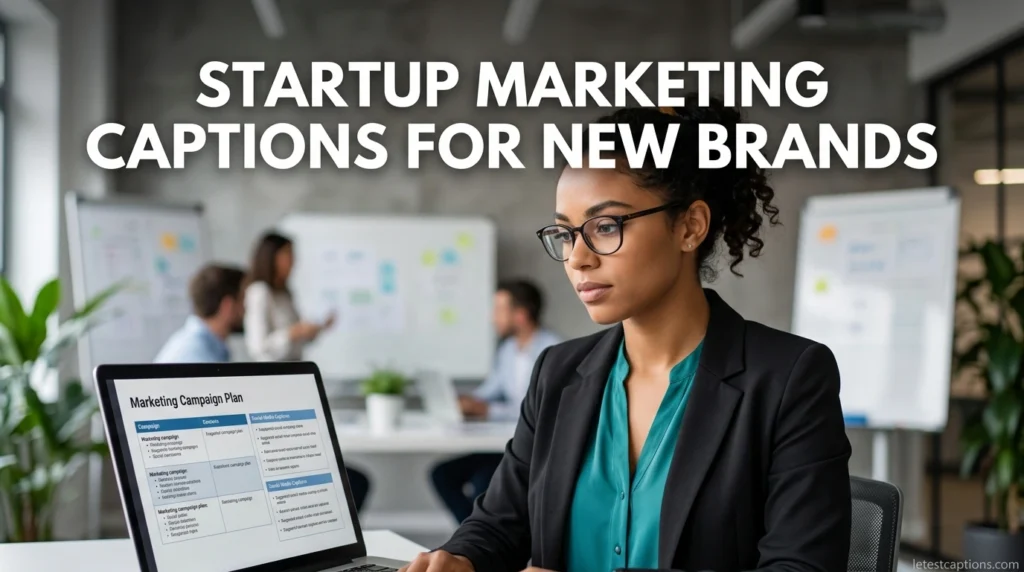 Startup Marketing Captions for New Brands