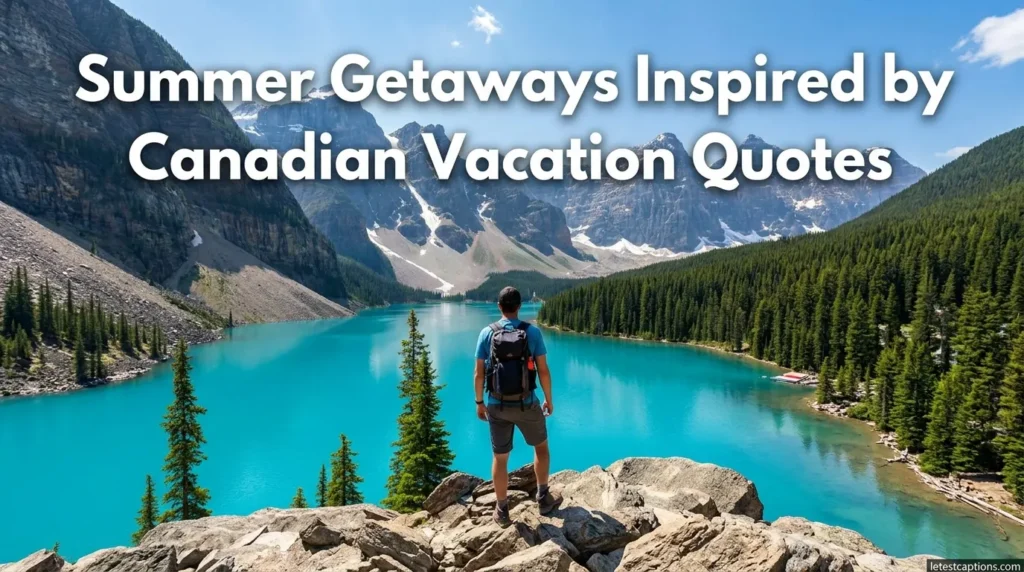 Summer Getaways Inspired by Canadian Vacation Quotes