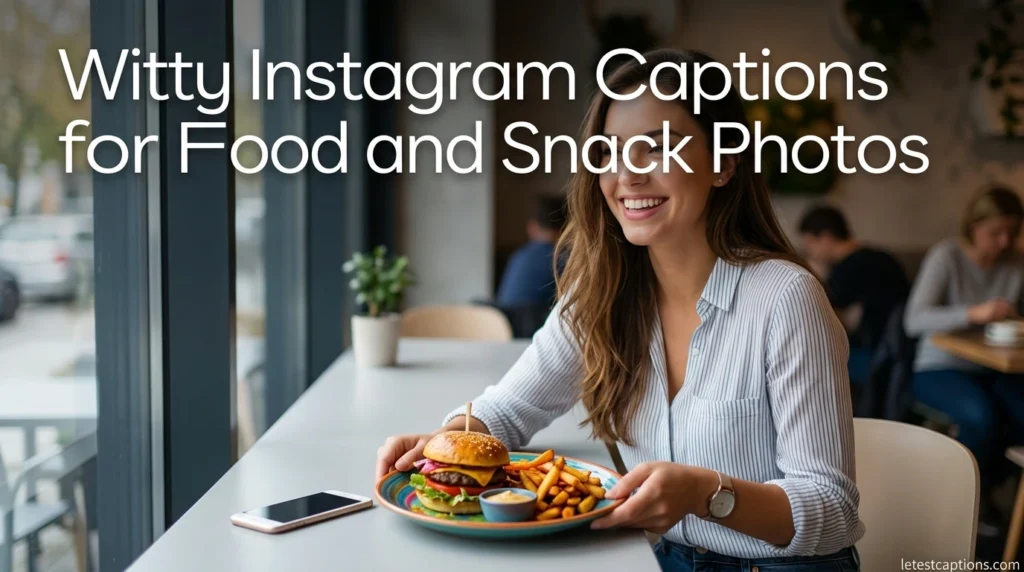 Witty Instagram Captions for Food and Snack Photos
